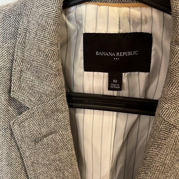 🩶🩶 Banana Republic Jacket - size 10 - Picture 3 of 6